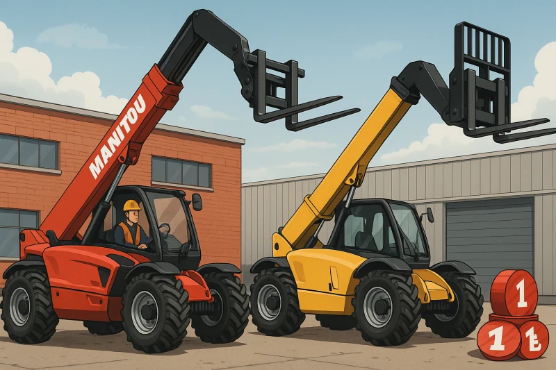 Manitou mu Telehandler mı? Doğru Makine Nasıl Seçilir?