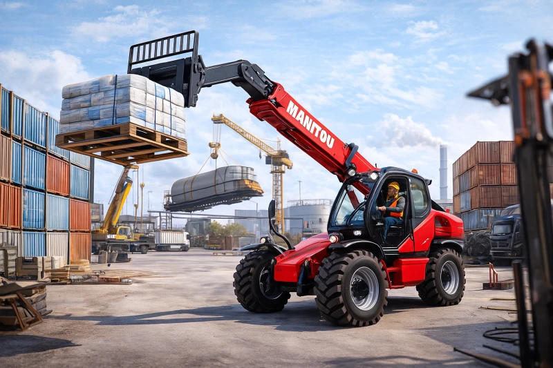 Endüstriyel Taşımacılıkta Manitou’nun Rolü ve Kullanım Alanları