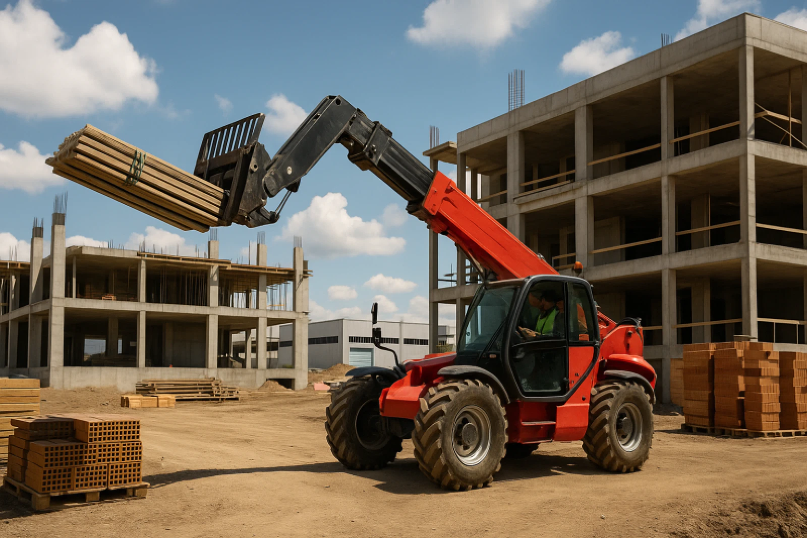 Şantiyelerde Manitou Kullanmanın 7 Büyük Avantajı