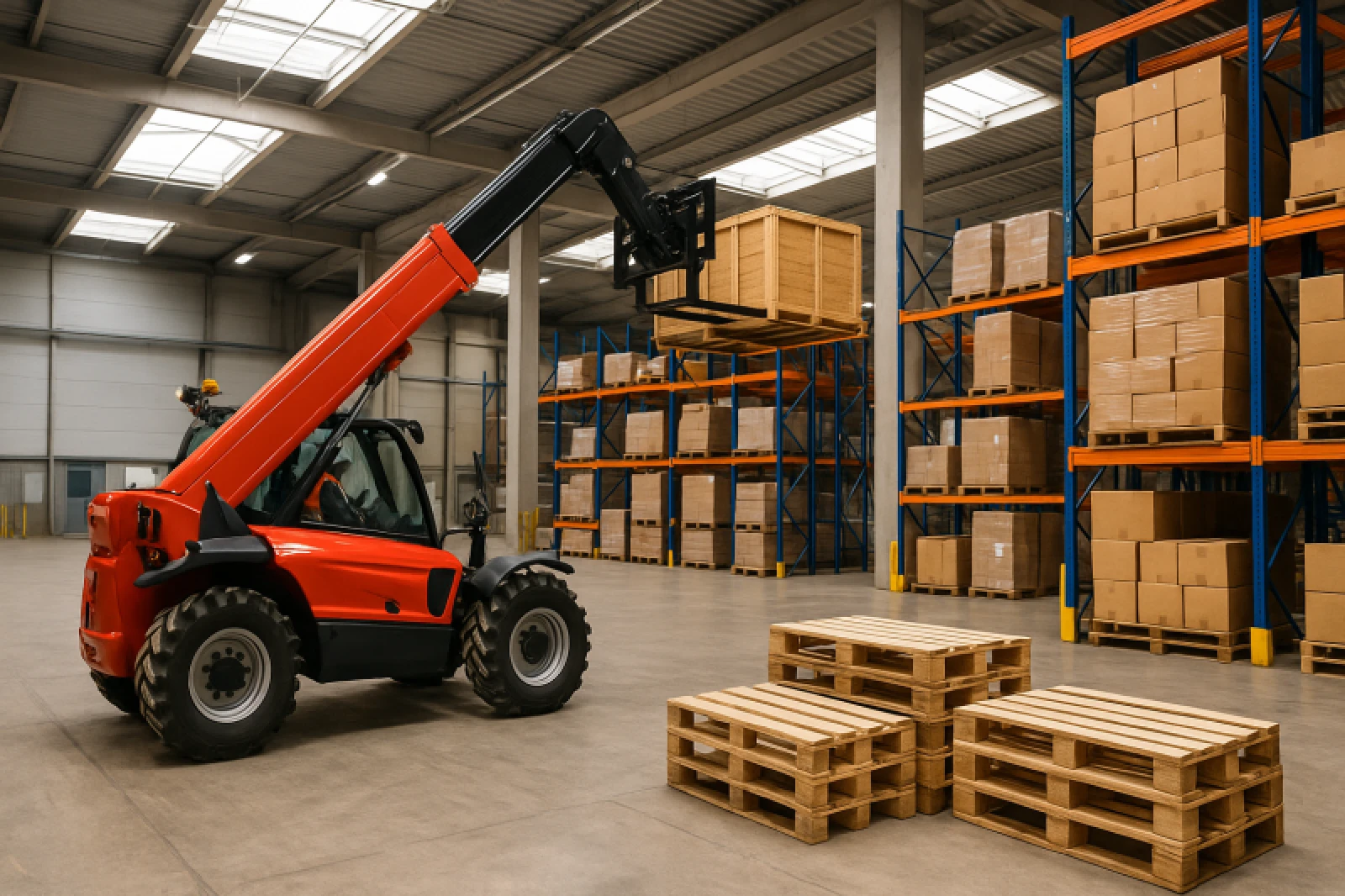 Fabrikalarda Manitou Kiralamanın Sağladığı Operasyonel Kolaylıklar