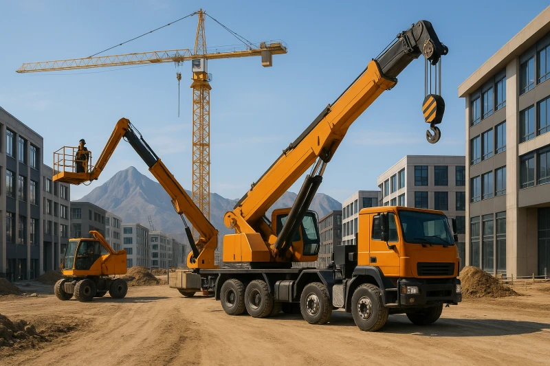Ağrı’da İnşaat Projeleri İçin En Uygun Vinç Tipleri