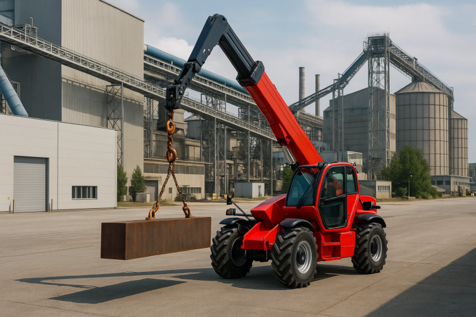 Endüstriyel Taşımacılıkta Manitou’nun Rolü